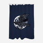 Send a Raven-none polyester shower curtain-Jonito