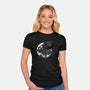 Send a Raven-womens fitted tee-Jonito