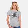 Send a Raven-womens fitted tee-Jonito
