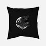 Send a Raven-none non-removable cover w insert throw pillow-Jonito