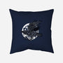 Send a Raven-none removable cover w insert throw pillow-Jonito