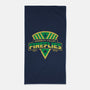 Serenity Valley Fireflies-none beach towel-alecxpstees