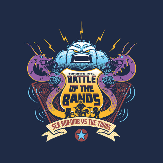 Sex Bob-Omb VS The Twins-womens v-neck tee-Bamboota