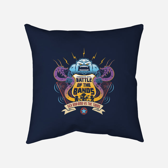 Sex Bob-Omb VS The Twins-none removable cover w insert throw pillow-Bamboota