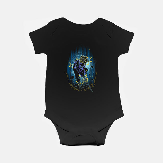 Shadow of the Future-baby basic onesie-Donnie