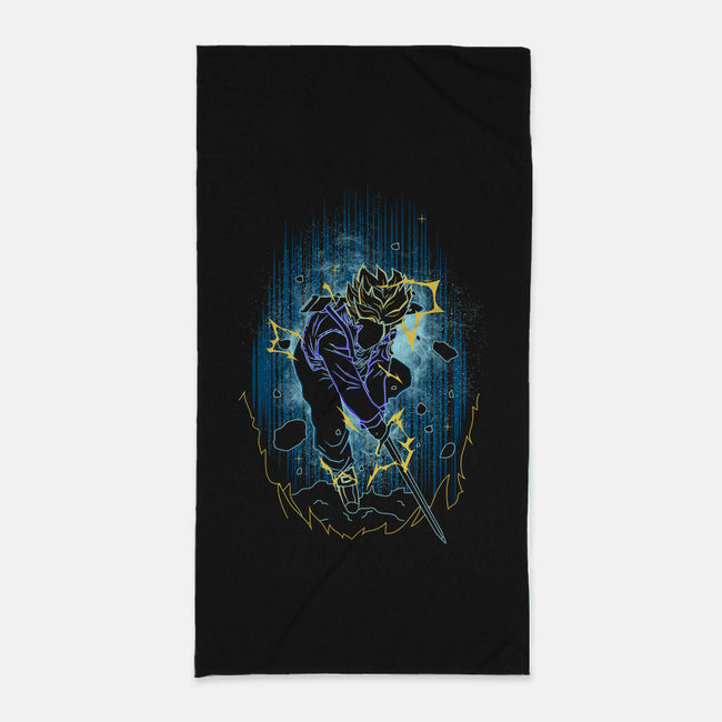 Shadow of the Future-none beach towel-Donnie