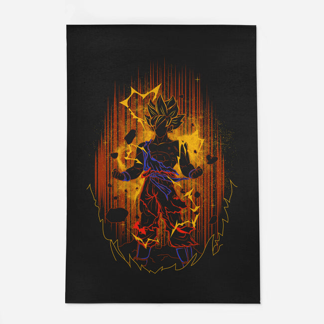 Shadow of the Saiyan-none indoor rug-Donnie
