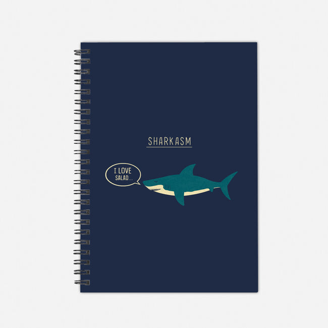 Sharkasm-none dot grid notebook-Teo Zed