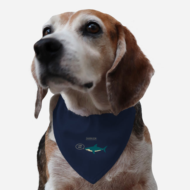 Sharkasm-dog adjustable pet collar-Teo Zed
