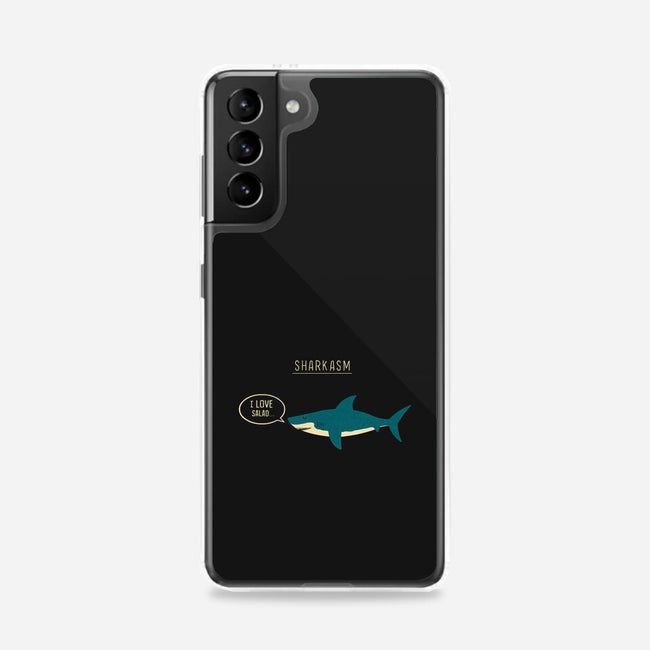 Sharkasm-samsung snap phone case-Teo Zed