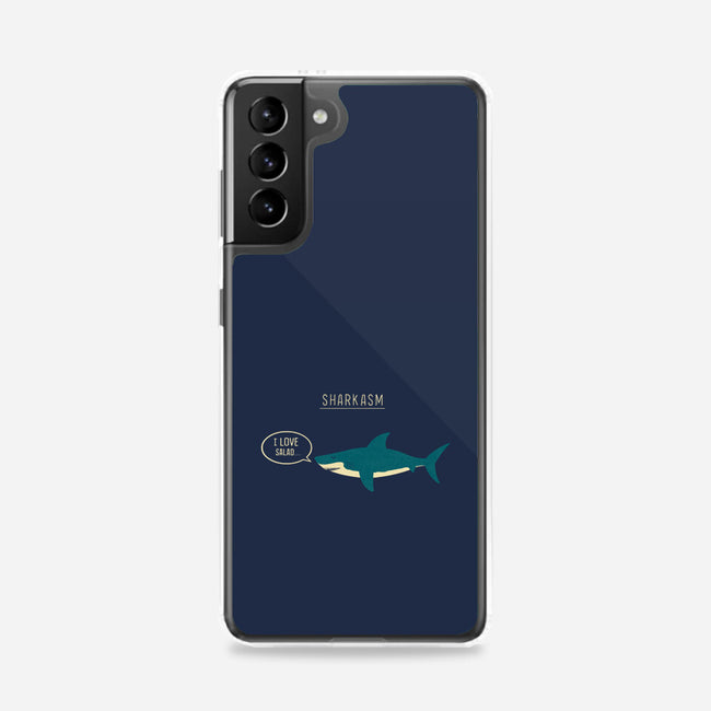 Sharkasm-samsung snap phone case-Teo Zed