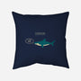 Sharkasm-none removable cover w insert throw pillow-Teo Zed
