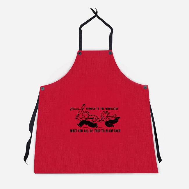 Shaun's Last Chance-unisex kitchen apron-stationjack