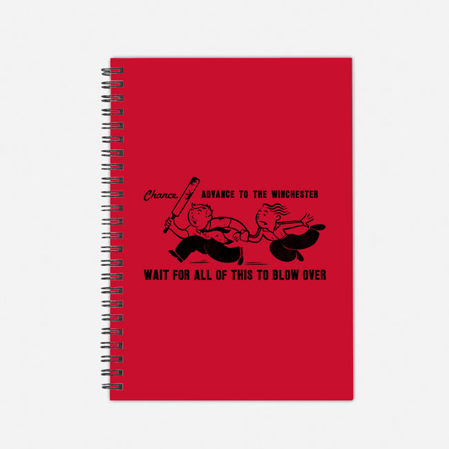 Shaun's Last Chance-none dot grid notebook-stationjack