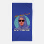 She Doesn't Even Go Here-none beach towel-dandstrbo