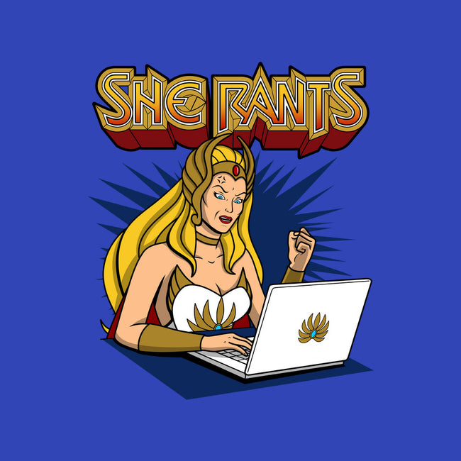 She Rants-none removable cover w insert throw pillow-Boggs Nicolas