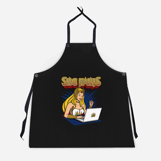 She Rants-unisex kitchen apron-Boggs Nicolas