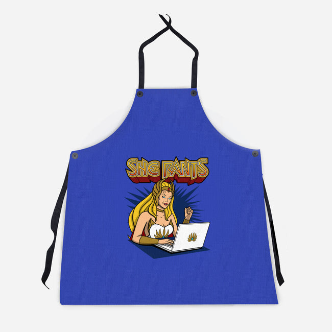 She Rants-unisex kitchen apron-Boggs Nicolas