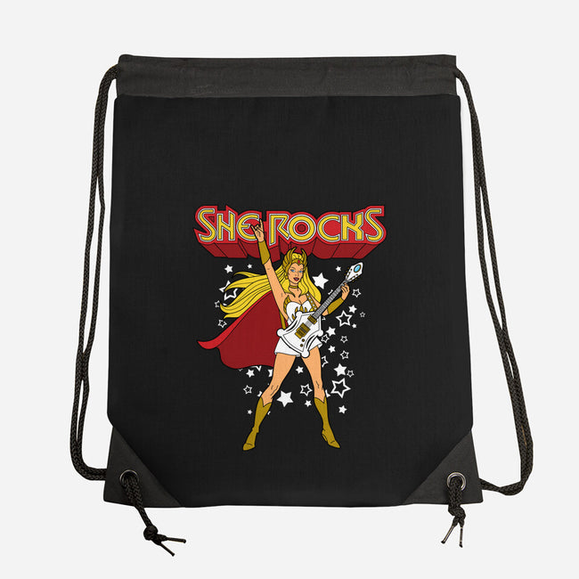 She Rocks-none drawstring bag-Boggs Nicolas