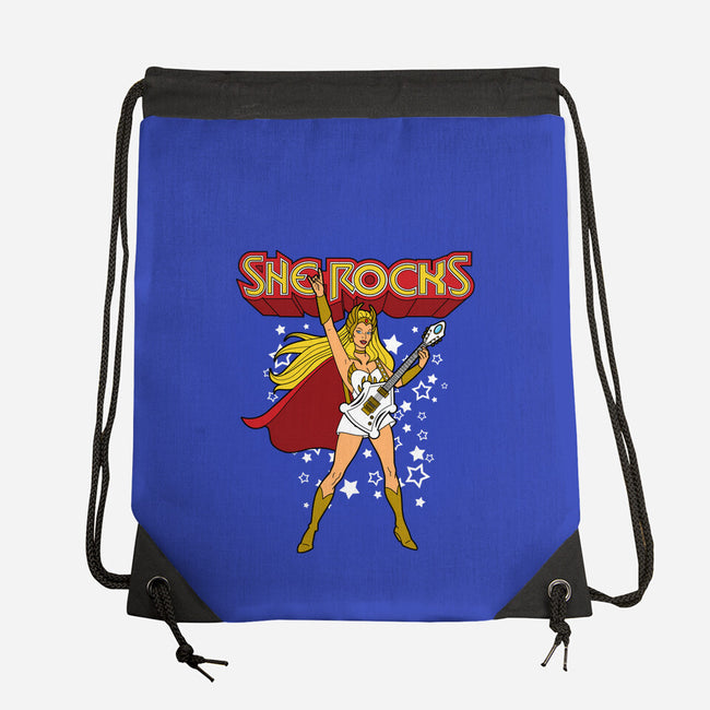 She Rocks-none drawstring bag-Boggs Nicolas