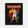 She Rocks-none stretched canvas-Boggs Nicolas