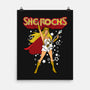 She Rocks-none matte poster-Boggs Nicolas