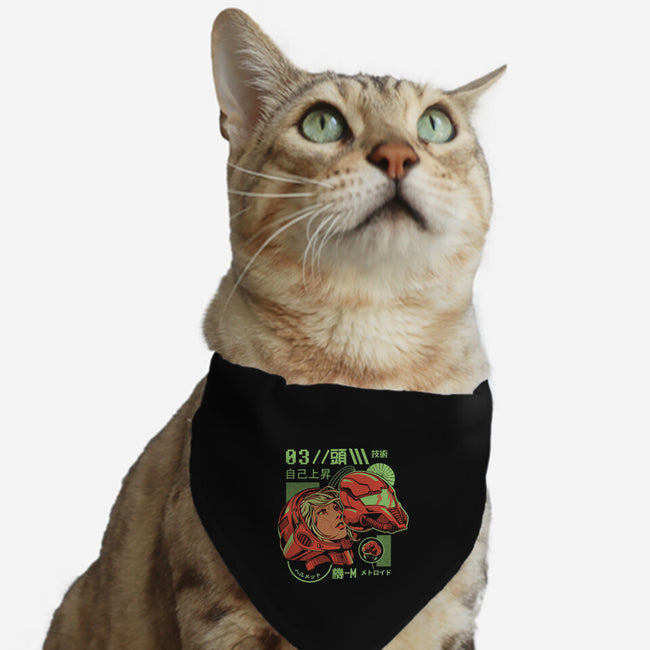 S-Head-cat adjustable pet collar-ilustrata