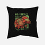 S-Head-none removable cover throw pillow-ilustrata