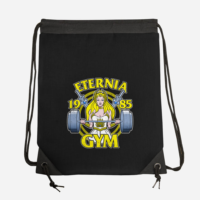 She-Lifts-none drawstring bag-jozvoz
