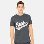 Shhh, Nobody Cares-mens heavyweight tee-mannypdesign