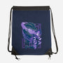 Shin Atomic Fire Born-none drawstring bag-cs3ink