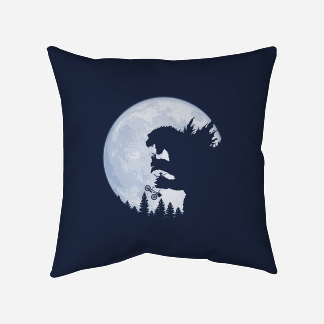 Shin Gojira-none removable cover w insert throw pillow-maped