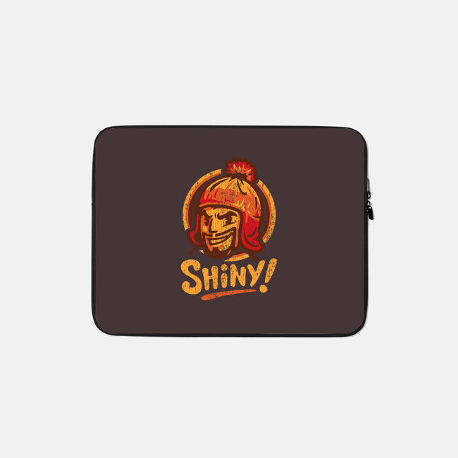Shiny Hat-none zippered laptop sleeve-WinterArtwork