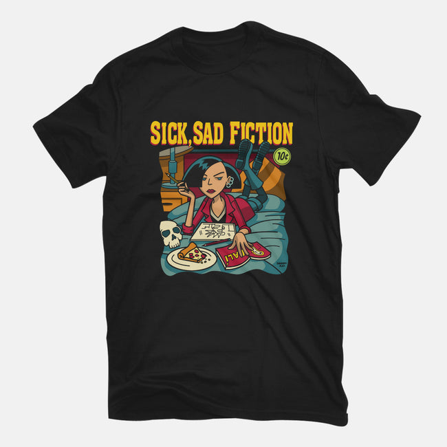 Sick Sad Fiction-mens heavyweight tee-DonovanAlex