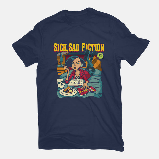 Sick Sad Fiction-mens heavyweight tee-DonovanAlex
