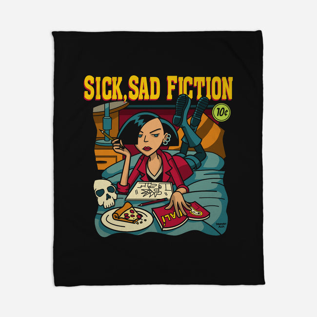 Sick Sad Fiction-none fleece blanket-DonovanAlex