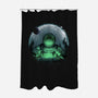 Sign of Life-none polyester shower curtain-vp021