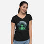 Sign of Life-womens v-neck tee-vp021