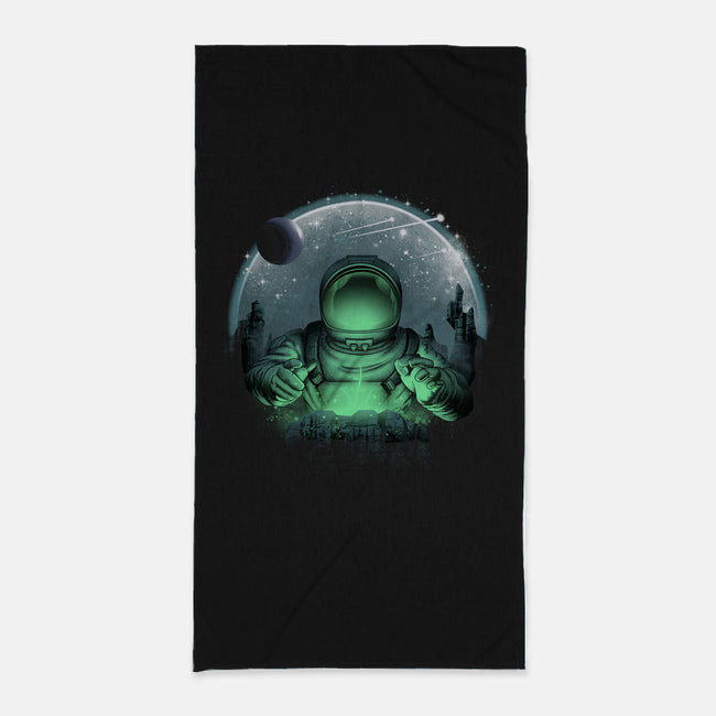 Sign of Life-none beach towel-vp021