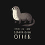 Significant Otter-none fleece blanket-louisros