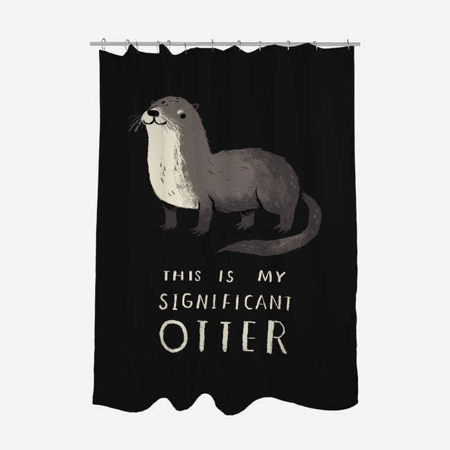 Significant Otter-none polyester shower curtain-louisros