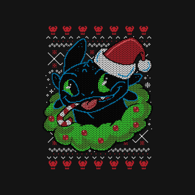 Silent Night Fury-none removable cover w insert throw pillow-Bamboota