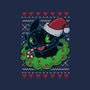 Silent Night Fury-none removable cover w insert throw pillow-Bamboota