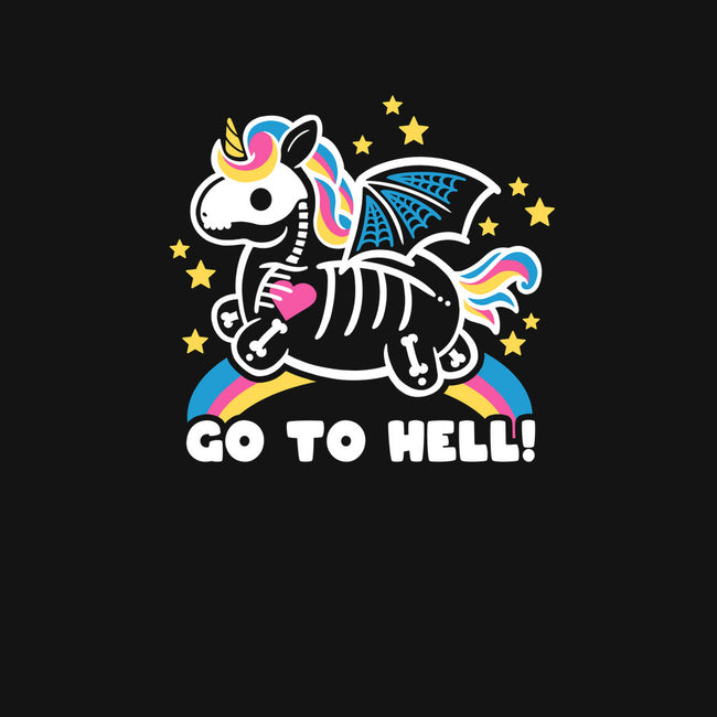 Skeleton Unicorn-none glossy sticker-NemiMakeit