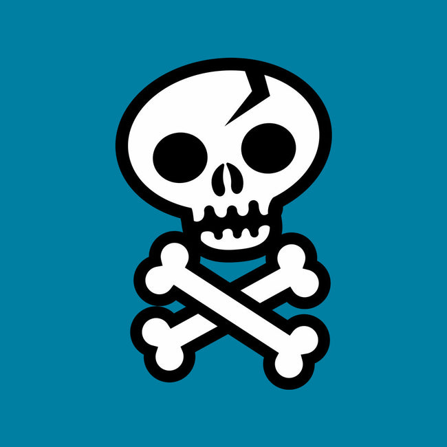 Skull and Crossbones-none stretched canvas-wotto