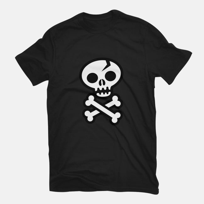 Skull and Crossbones-mens heavyweight tee-wotto