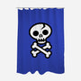 Skull and Crossbones-none polyester shower curtain-wotto
