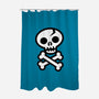 Skull and Crossbones-none polyester shower curtain-wotto