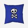 Skull and Crossbones-none removable cover w insert throw pillow-wotto