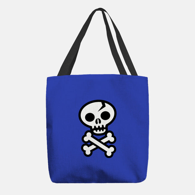 Skull and Crossbones-none basic tote-wotto